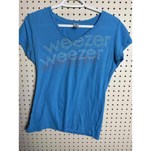 vintage Weezer Graphic T-Shirt  womens Medium